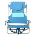 thumbnail image 2 of Ostrich Ladies Comfort & On-Your-Back Outdoor Beach Pool Chair, Blue, 2 of 5