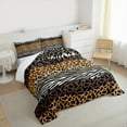 thumbnail image 3 of Castle Fairy 2-Piece Twin Size Comforter Set, Leopard and Zebra Animal Print, 3 of 8
