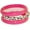 Neon Pink, variant on 3 Pack Bangles with Cheetah Print 80s Style