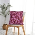 thumbnail image 5 of Pofeuu Orchids Flowers Print Double-sided plush pillowcase Square Throw Pillow Covers Pillows Cover for Living Room Bedroom Sofa Couch Cushion Cover（No pillow core）-20"x20", 5 of 7