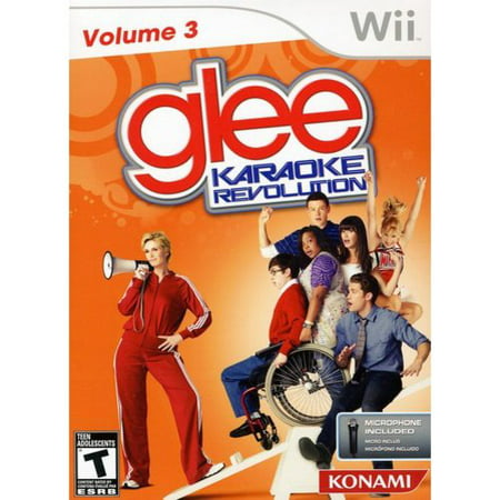 Karaoke Revolution Glee: Volume 3 Bundle - Nintendo (Best Wii Karaoke Reviews)