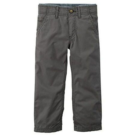 Carter's - Baby Boys' Pull-On Jersey-Lined Pants - Grey - 3 Months ...