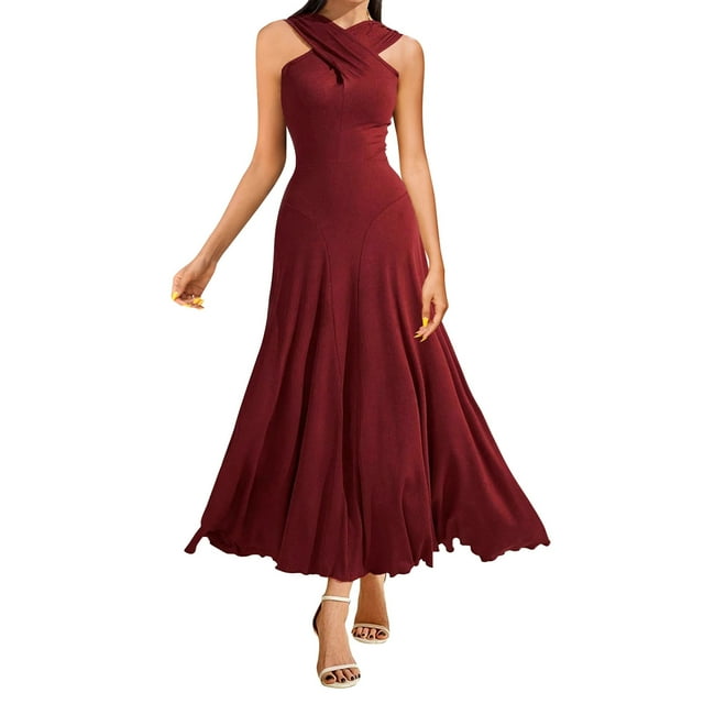 Liquidation d'Été 2025! Robe Grande Taille pour Femmes, Liquidation d'Été pour Femmes, Nouvelle Robe Sexy Épicée pour Femmes avec Nœud à la Poitrine
