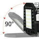 thumbnail image 4 of Luz LED solar para garaje para interiores, 60 LED, luces colgantes LED deformables con panel Carevas Luz de garaje, 4 of 7