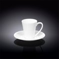 thumbnail image 1 of 993054 Tasse à Café et Soucoupe 110 ml, Blanc - Lot de 48, 1 of 1