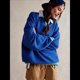 thumbnail image 5 of Sudadera Informal con Bloques de Color para Mujer, Larga, Cuello Redondo, Corte Holgado Azul L, 5 of 8