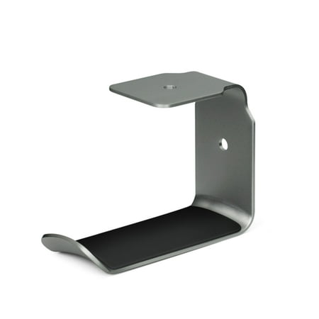 

Self Adhesive Headphone Stand Hanger Hook Tape Under Desk L-Shape Headset Mount