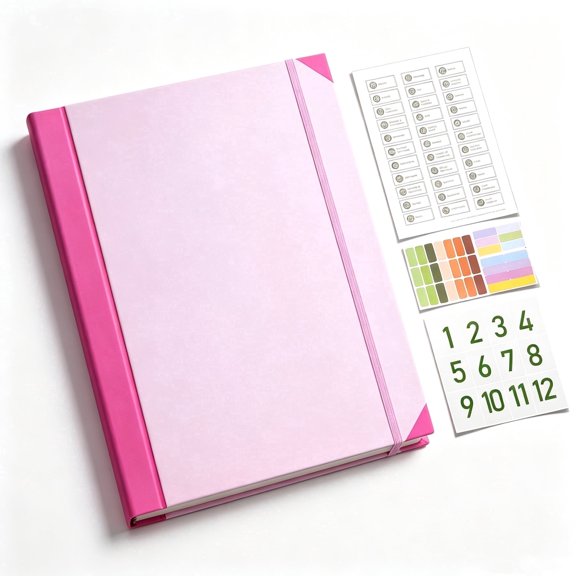 Accordion File Organizer with Labels, Large Capacity  Document Folder for Home & Office