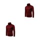 thumbnail image 2 of Camisa térmica Sonducket de algodón con cuello alto para hombre manga larga suave otoño invierno, 2 of 6