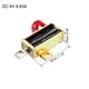 thumbnail image 2 of Cerradura Electromagnética Solenoide Mini DC6V 6.83A Tipo Tirar de 5mm para Cerradura de Puerta Eléctrica, 2 of 5