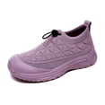 thumbnail image 1 of Zapatillas de zapatillas para mujeres zapatillas de zapatillas de malla transpirable espesor plano zapatos planos antideslizantes, 1 of 7