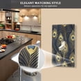 thumbnail image 5 of Yayeee Duplex Wall Plate 1-Gang 4.5"x2.7" Home Receptacle Light Switch Decorative Outlet Cover, Peacock Feathers Pattern, 5 of 7