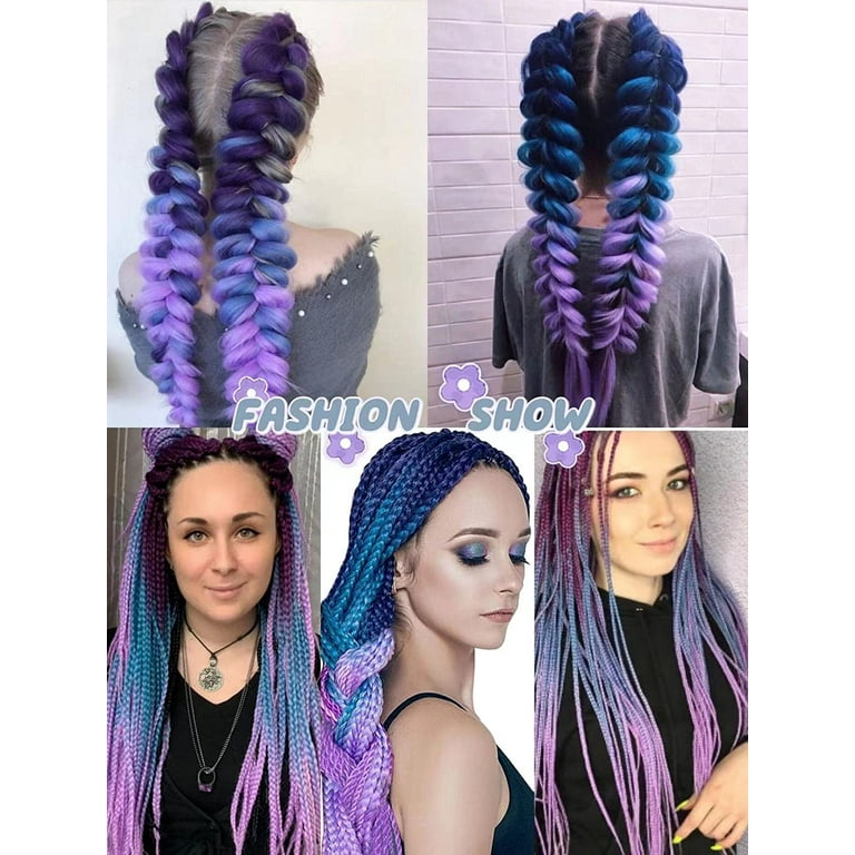 Ombre on sale braiding hair