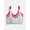 Stripe / Light Grey Heather, variant on Girls 2Pk Cotton Triangle Bralette, Sizes XS to XXL