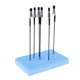 thumbnail image 1 of de soporte de pintura + de 6 varils con pinzas de para modedo de aficiones, notas de fotografía de tarjetas de bricoje, varil Hugo Kits de pintura artesanal de bricolaje, 1 of 8