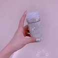 thumbnail image 4 of 100ML Rhinestone Cosmetics Dispenser Bottle Press On Makeup Removal Moisture Box Portable Travel Emulsion Toner Sparkling Storage Bottle, 4 of 4
