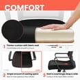 thumbnail image 5 of NEO CHAIR Office Chair, Ergonomic Lumbar Support, Adjustable Desk Chair with Armrests, Black, 5 of 9