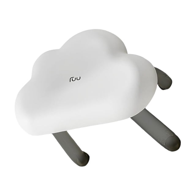 Taburete pequeño Advancent forma de nube patas transparentes Type2 NO2