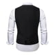 thumbnail image 4 of pstuiky Camisetas sin mangas para hombre, Blusa de negocios sin mangas con botones, cómoda y lisa, a la moda para hombre Tops elegantes para mujer s, 4 of 8