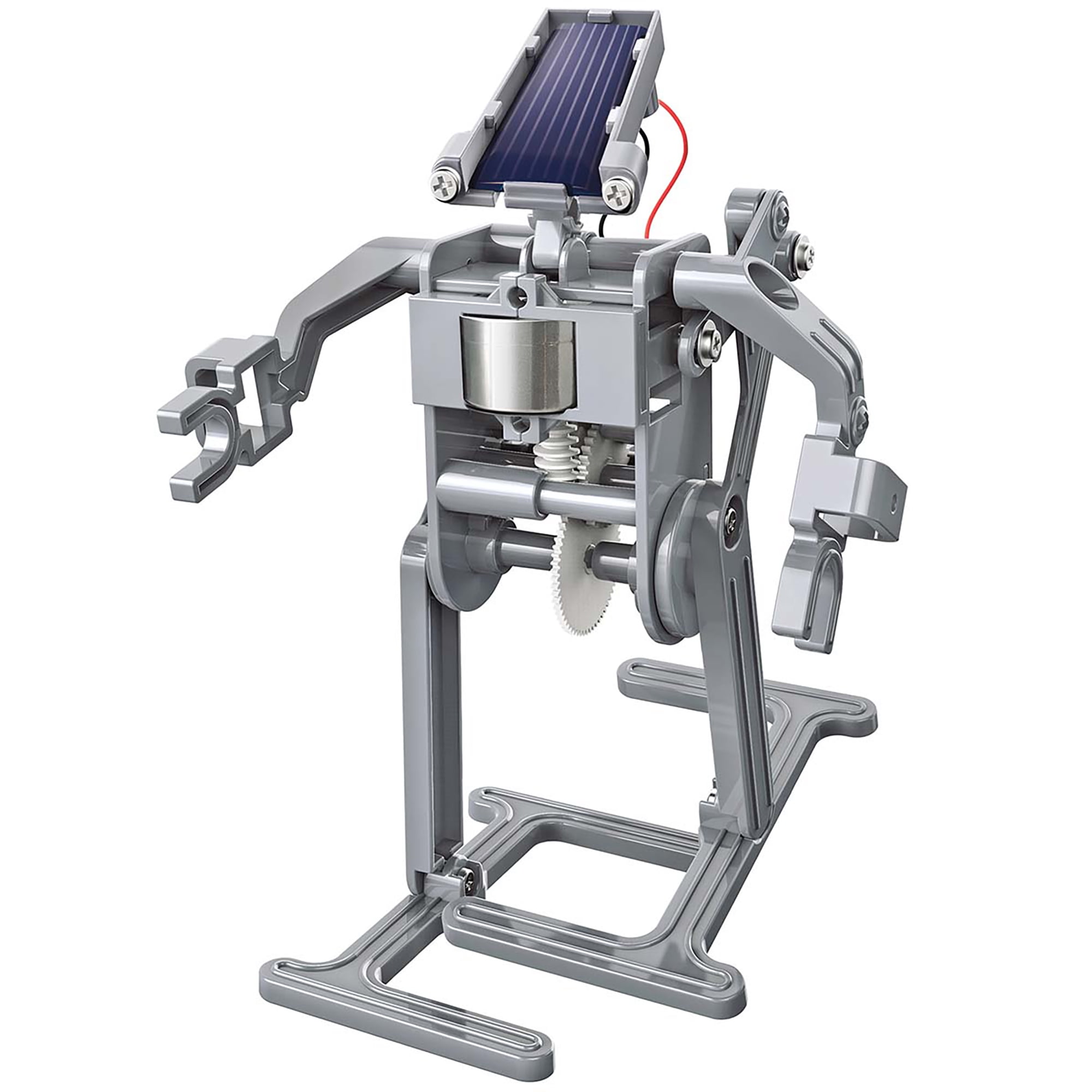 4M: Green Science - Solar Robot - DIY Walking Robot Building Kit, Renewable Energy Powered Motor, Mechanical Motion, Engineering Toy, STEAM, Kids 5+