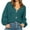 Blackish Green, variant on Yigetop Button Down Cardigan V Neck Loose Color Sweater Outer Fashion Button Ladies Sweater Solid Sweater Oversized Sweaters for Women Beige L