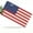 American Flag, variant on Galloping Horse Funny Personalized License Plate Rust-proof Stainless Steel Metal License Plate Suitable For Men And Women 12.2" x 6.2"