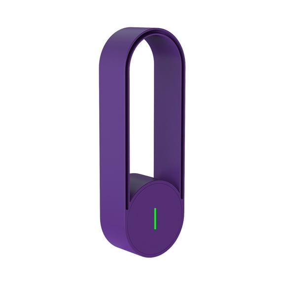 Zzbeans Negative Ion, Plug-in Odor Remover for Home Office Bathroom Kitchen, Deodorizer with High Concentration Release and Energy Saving Chip, Purple
