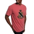 thumbnail image 4 of CafePress - Alpha Sigma Phi Coat Of Arms T Shirt - Mens Comfort Colors Shirt, 4 of 5
