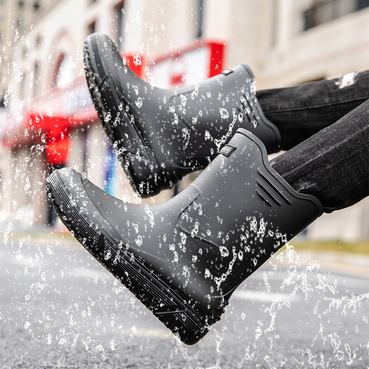 Hotel Kalinga Womens Wellies Leopard Print Margiela Shoes Fake