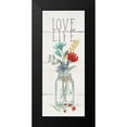 thumbnail image 2 of Penner, Janelle 12x24 Black Modern Framed Museum Art Print Titled - Blooming Thoughts X, 2 of 5