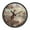 Oil Painting of Giraffe, variant on Voice Activated Clock with Glow Light 12 Inch Large Silent Wall Clock Battery Operated for Home Decor Majestic Powerful Lion