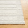 thumbnail image 3 of SAFAVIEH Kilim Alondra Striped Area Rug, Grey/Ivory, 3' x 5', 3 of 8
