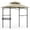 Beige, variant on Yardi Yarda 8 x 5 Feet Outdoor Grill Shade with 2 Side Shelves and 10 Hooks, Brown