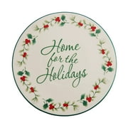 Pfaltzgraff Winterberry Stoneware Home for The Holidays 8.8 in Round Trivet