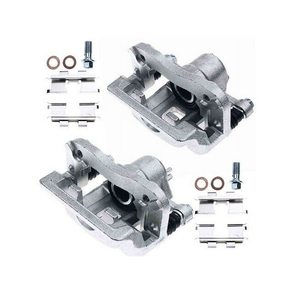 Brake Caliper Set - Compatible with 2005 - 2009 Hyundai Tucson 2006 2007 2008