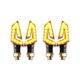 thumbnail image 1 of 4 Uds intermitentes de motocicleta 15led intermitentes de motocicleta lámpara para moto Scooter crucero, 1 of 5