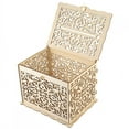 thumbnail image 3 of Caja Para Tarjetas De Boda, Llaves, Caja De Para Dinero Artesanal, Fiesta De Cumpleaños, Estilo Vintage, Impresionante Artesanía, Material De Duradero, 3 of 7