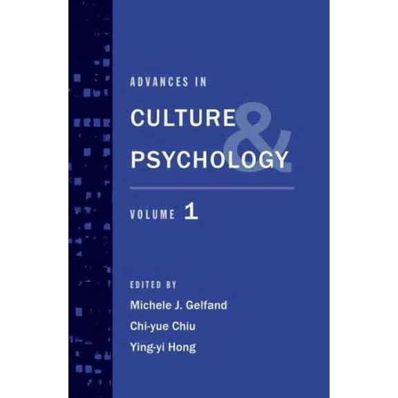 Advances in Culture and Psychology