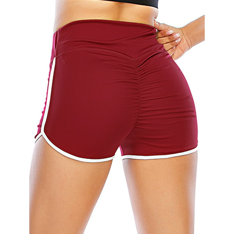 Women Sports Running Gym Workout Casual Short Pants Sexy Stretchy Yoga  Shorts