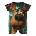 thumbnail image 2 of Scooby Doo Baby Boys Girls Rompers Short Sleeve One Piece Bodysuit Jumpsuits Infant Outfit Clothes 18-24M, 2 of 8