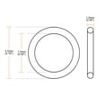 thumbnail image 4 of Junta de Sello de Silicona Uxcell para Válvulas de Compresor y Aplicaciones de Reparación de Tuberías con Propiedades Duraderas y Resistentes 4.5mmx1.5mmx1.5mm, 4 of 5