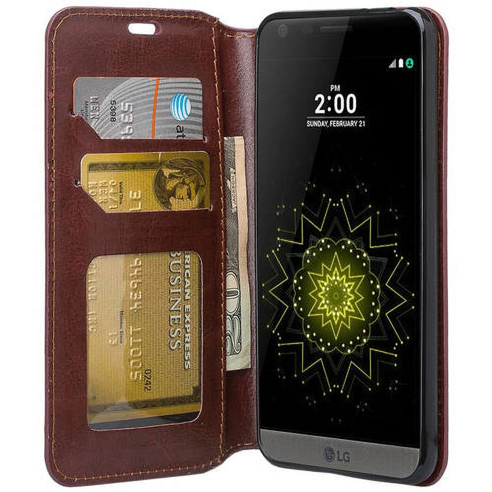 Protective Wallet Stand Case for LG G6 Perfect Fit