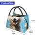 thumbnail image 2 of Easygdp Blue Sky Cute Wolf Bolsa de Almuerzo Insulada Reutilizable, Bolsa de Mano y Bandolera para Oficina, Trabajo, Viajes, 2 of 6