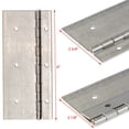 thumbnail image 2 of Hinge Craft Boat Piano Hinge 162819 | 6 x 2 3/4 x 1/4 Inch 16 Gauge, 2 of 2
