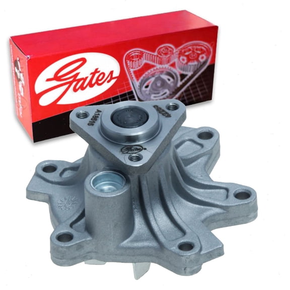 Gates Main Engine Water Pump compatible with Toyota Prius 1.5L L4 2004-2009