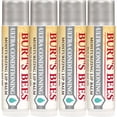 thumbnail image 3 of Burt's Bees Lip Balm, Moisturizing Lip Care, 100% Natural, Ultra Conditioning with Shea, Cocoa & Kokum Butter (4 Pack), 3 of 6