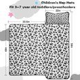 thumbnail image 5 of Paw Prints and Bones Toddler Nap Mats for Kids Preschool,Sleeping Mat Bag or Kids,Toddler Sleeping Bag,Toddler Nap Mat or Daycare, 5 of 6