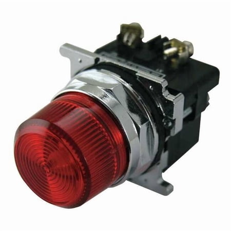 Cutler-Hammer Pilot Light,120VAC,Red 10250T34R