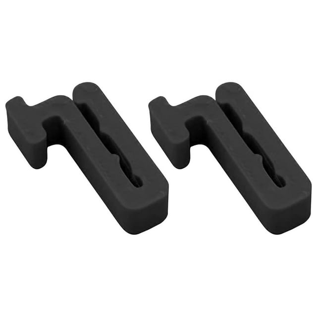 Porte-masque Casque de Ski Planche à Neige 2 Pcs Noir