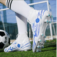 thumbnail image 4 of OnyxTrek Kids High Top Soccer Shoes Softball Shoes FG AG Boys Girls Football Shoes Lightweight Professional Athletic Training, 4 of 8